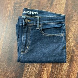 Lands' End High-Rise Slim Ankle Jean